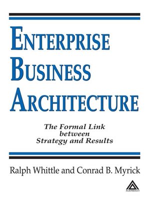 cover image of Enterprise Business Architecture